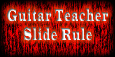 OD Guitar Slide Ruler